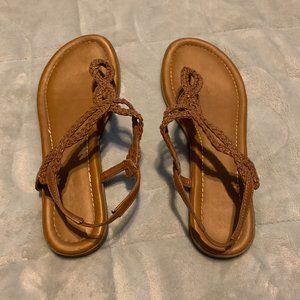 Size 8 Tan Sandals
